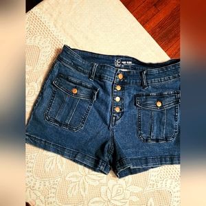 Jean Shorts Button Up Size 11